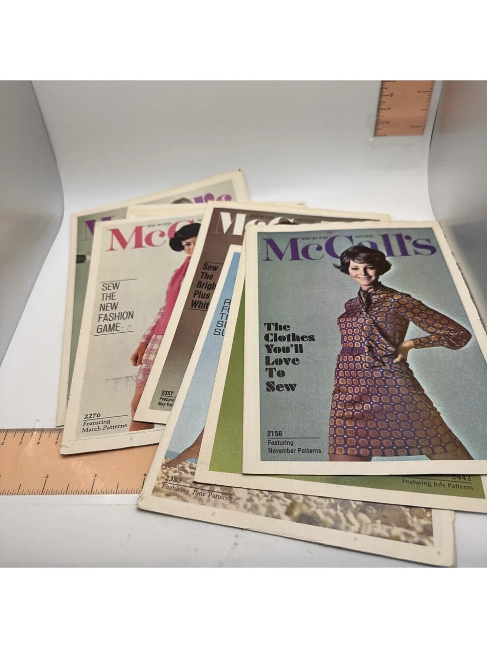 Vintage McCall’s Step By Step Patterns Magazines Lot Of 8